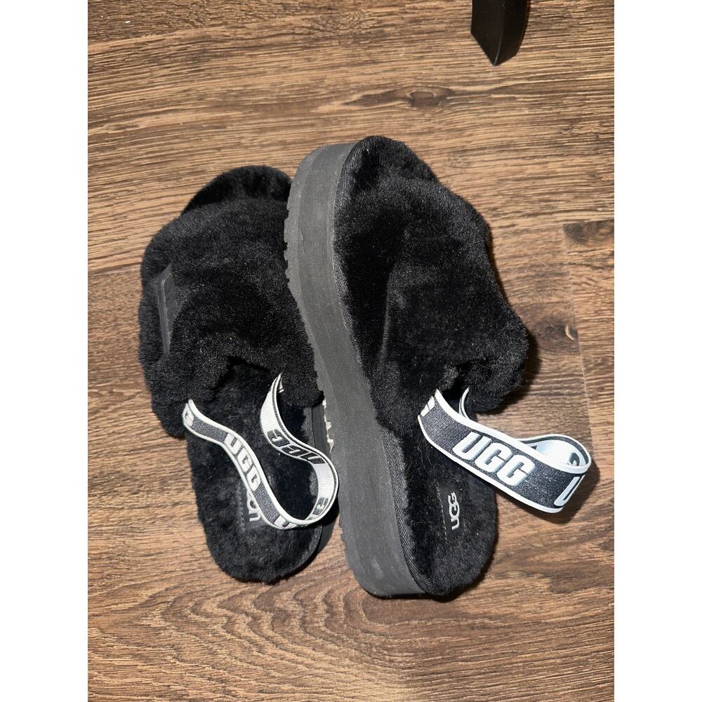 Ugg Slip On Slides Black Sz7 - image 2